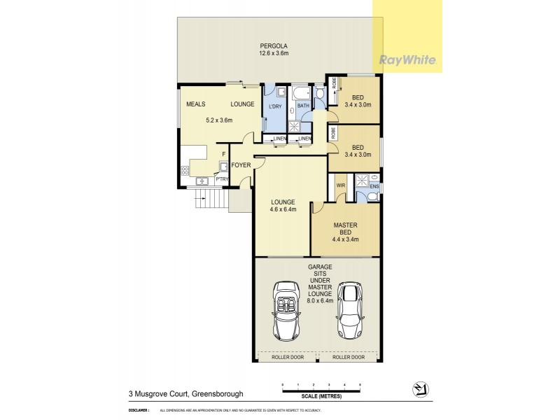 3 Musgrove Court, Greensborough VIC 3088 Floorplan