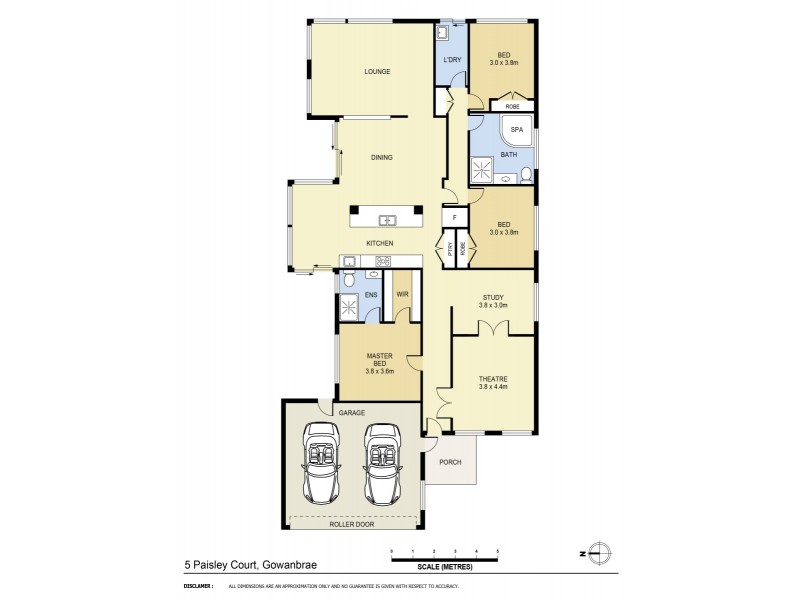 5 Paisley Court, Gowanbrae VIC 3043 Floorplan