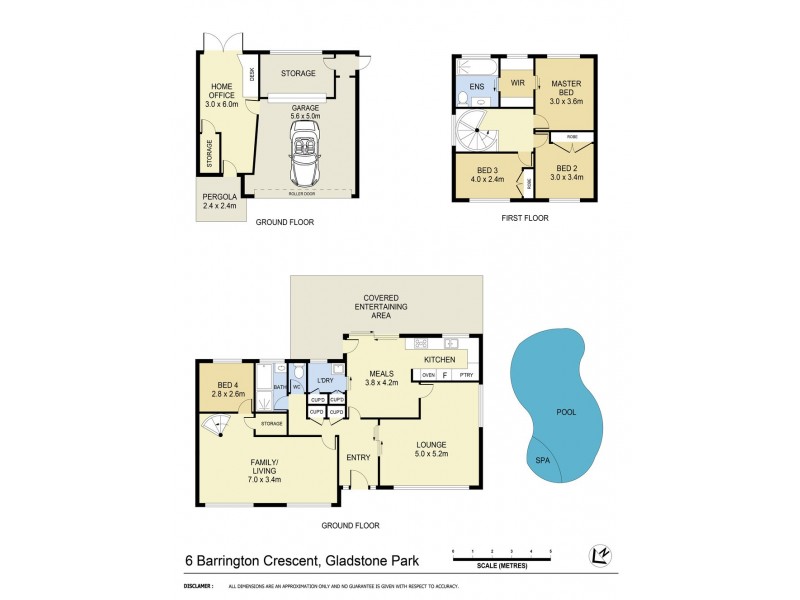 6 Barrington Crescent, Gladstone Park VIC 3043 Floorplan