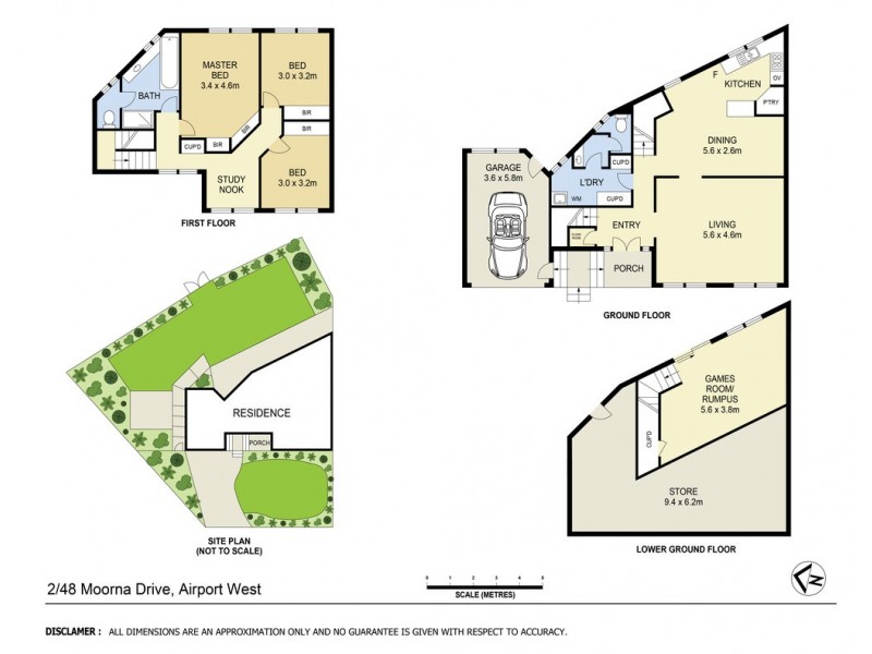 2/48 Moorna Drive, Airport West VIC 3042 Floorplan
