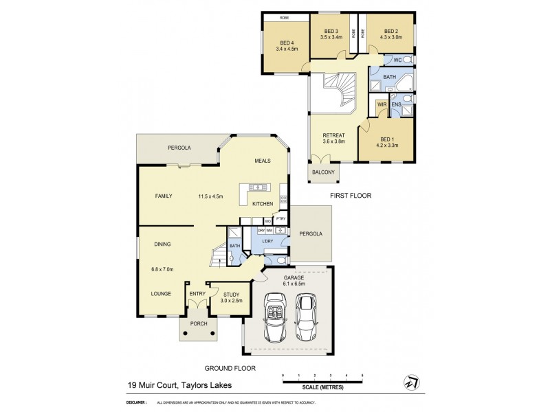 19 Muirs Court, Taylors Lakes VIC 3038 Floorplan