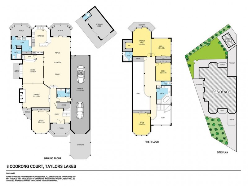 8 Coorong Court, Taylors Lakes VIC 3038 Floorplan