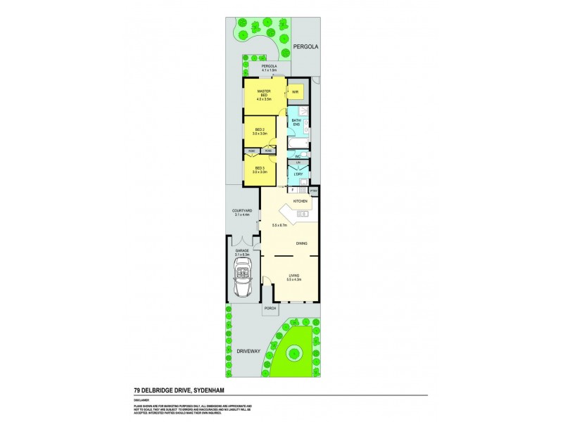 79 Delbridge Drive, Sydenham VIC 3037 Floorplan