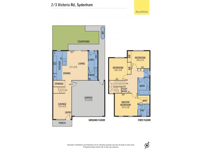 2/3 Victoria Road, Sydenham VIC 3037 Floorplan