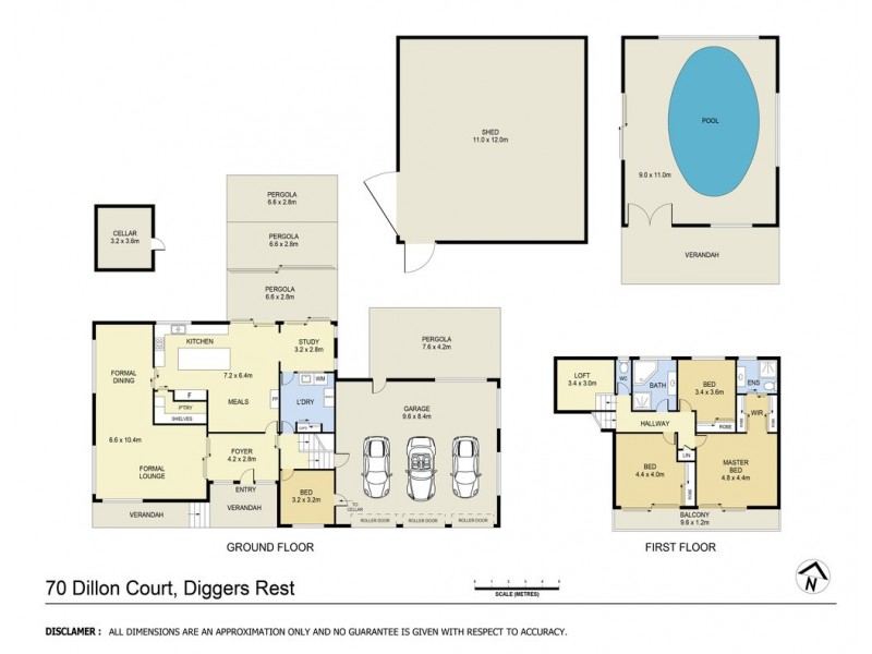 70 Dillon Court, Diggers Rest VIC 3427 Floorplan