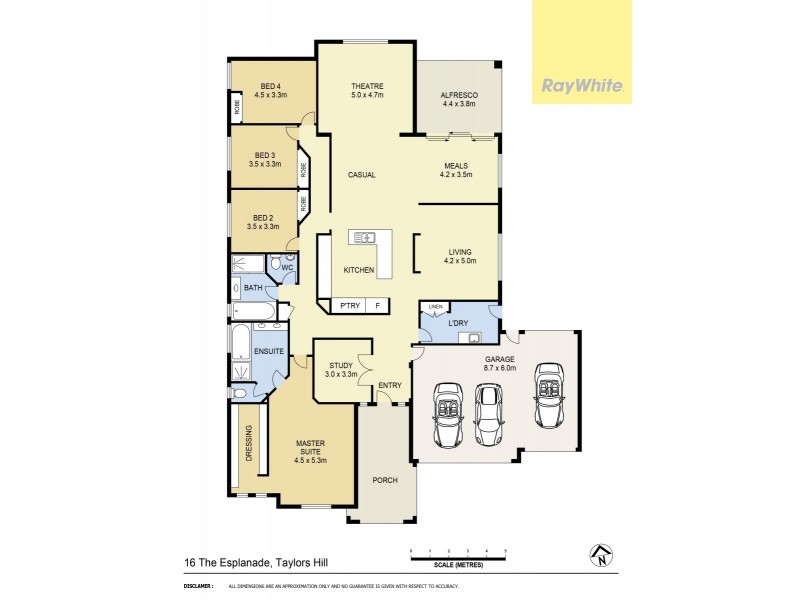 16 The Esplanade, Taylors Hill VIC 3037 Floorplan