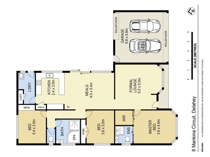 6 Mankina Circuit, Delahey VIC 3037 Floorplan