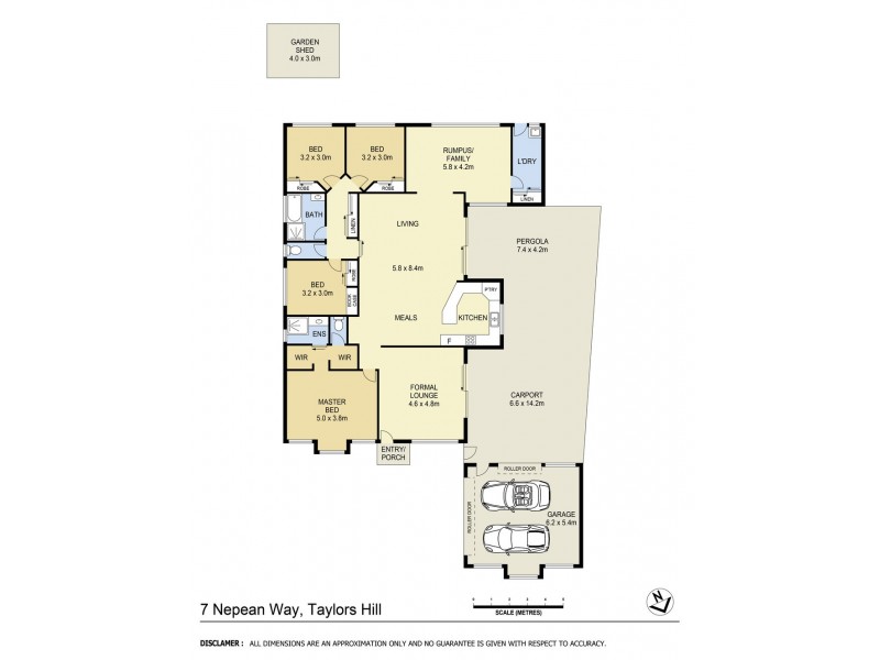 7 Nepean Way, Taylors Hill VIC 3037 Floorplan