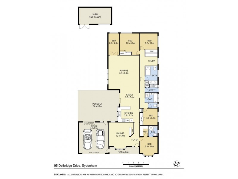 95 Delbridge Drive, Sydenham VIC 3037 Floorplan