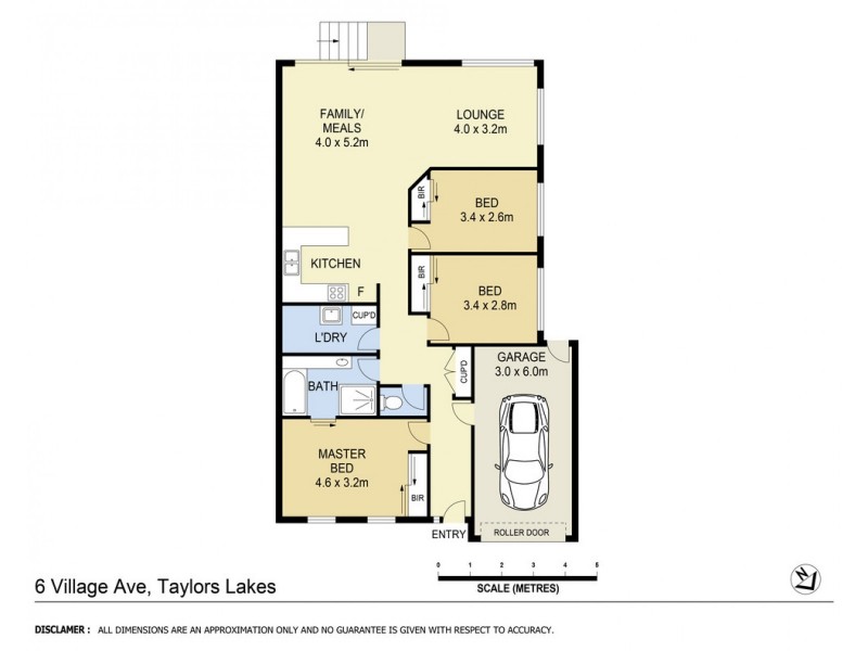 6 Village Avenue, Taylors Lakes VIC 3038 Floorplan