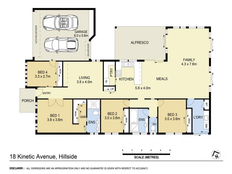18 Kinetic Drive, Hillside VIC 3037 Floorplan