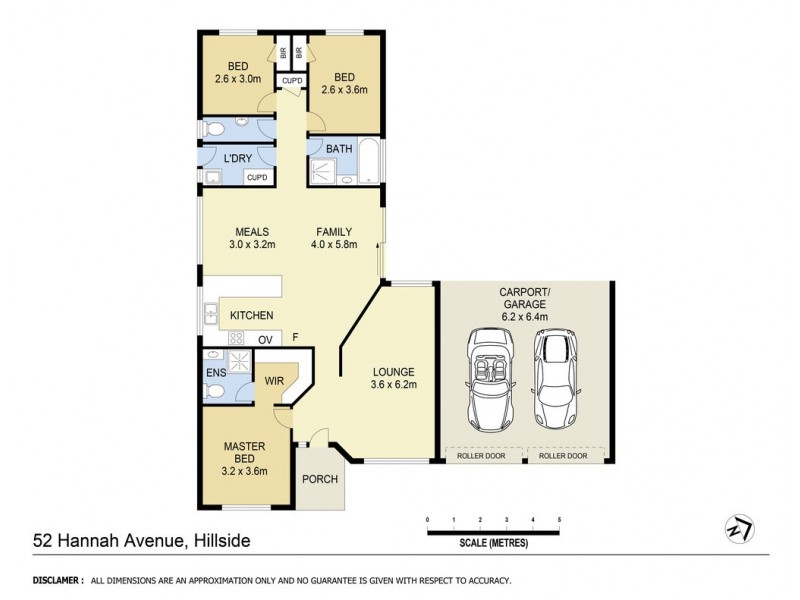 52 Hannah Avenue, Hillside VIC 3037 Floorplan