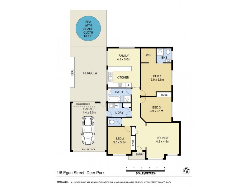 1/6 Egan Street, Deer Park VIC 3023 Floorplan