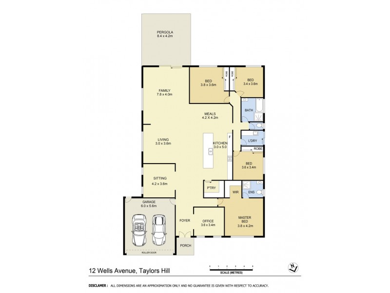 12 Wells Avenue, Taylors Hill VIC 3037 Floorplan