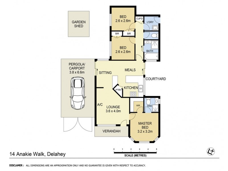 14 Anakie Walk, Delahey VIC 3037 Floorplan