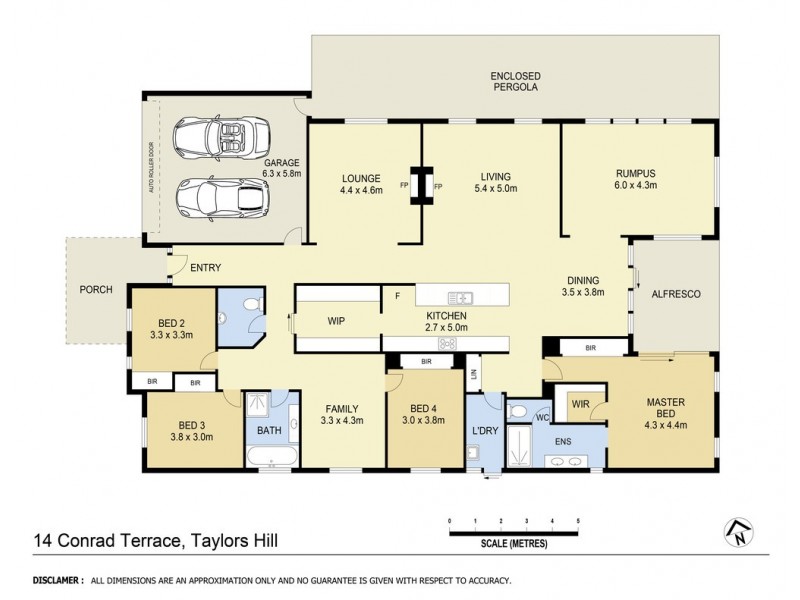 14 Conrad Terrace, Taylors Hill VIC 3037 Floorplan