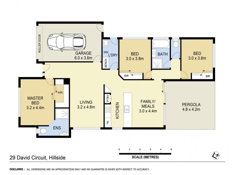 29 David Circuit, Hillside VIC 3037 Floorplan