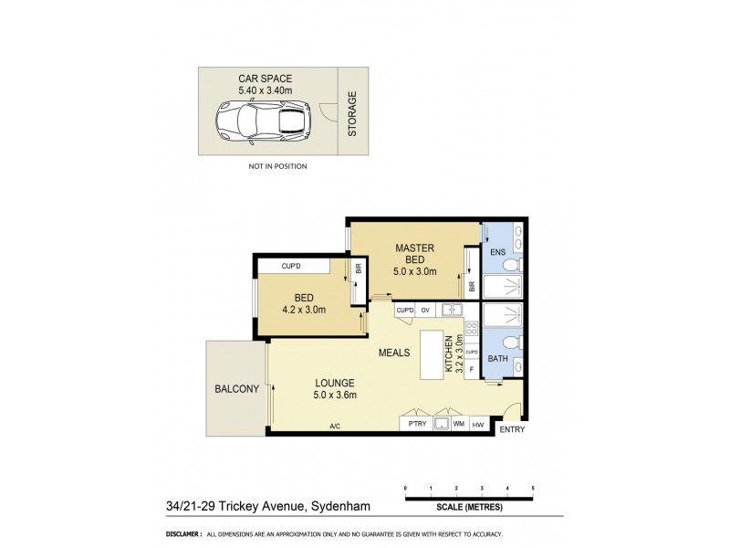 34/21-29 Trickey Ave, Sydenham VIC 3037 Floorplan