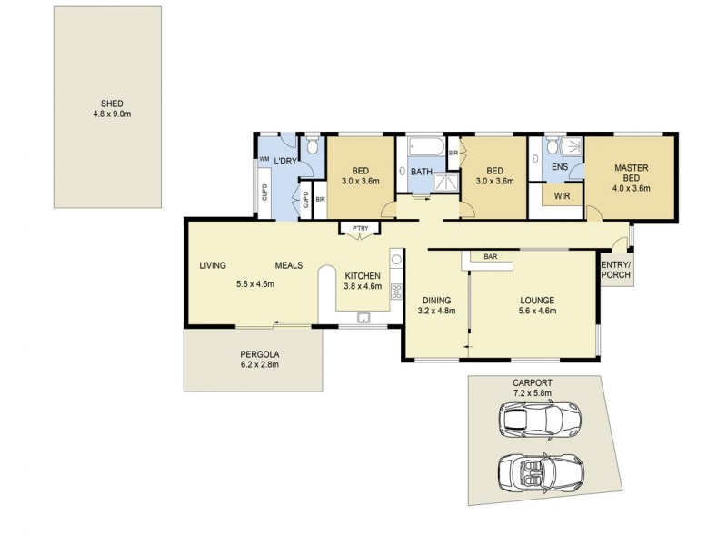 15 Greenoch Court, Keilor Downs VIC 3038 Floorplan