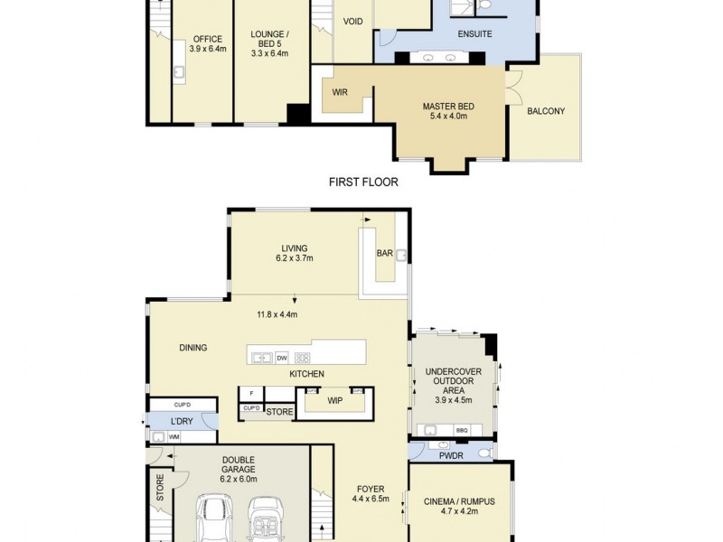 7 Waterview Walk, Caroline Springs VIC 3023 Floorplan