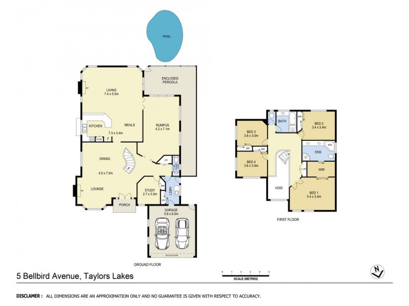 5 Bellbird Avenue, Taylors Lakes VIC 3038 Floorplan