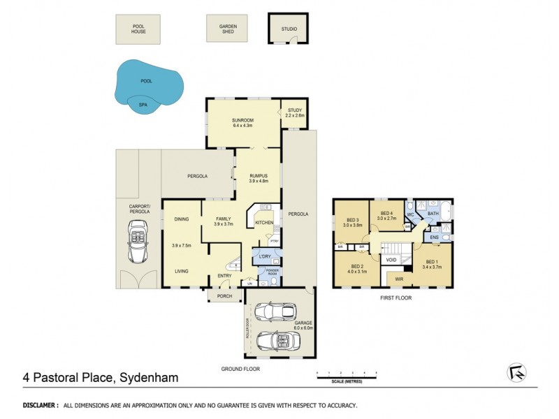 4 Pastoral Place, Sydenham VIC 3037 Floorplan