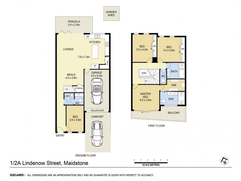 1/2A Lindenow Street, Maidstone VIC 3012 Floorplan