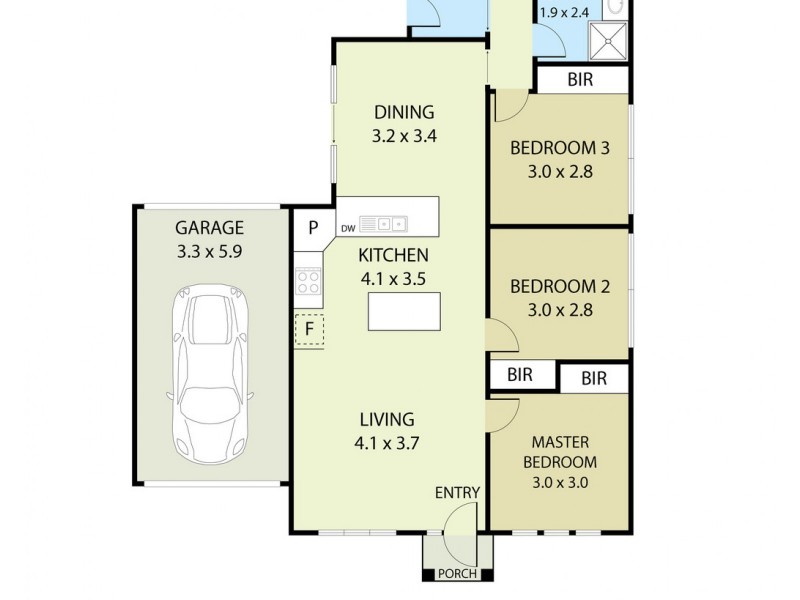 1/153 Fox Street, St Albans VIC 3021 Floorplan