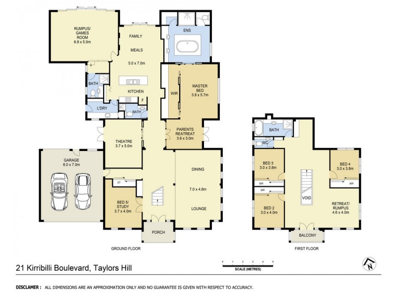 21 Kirribilli Boulevard, Taylors Hill VIC 3037 Floorplan