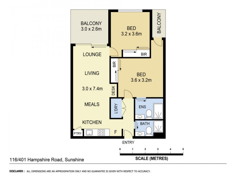 116/1 Foundry Road, Sunshine VIC 3020 Floorplan