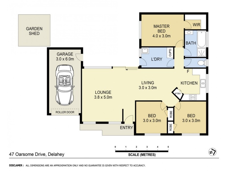 47 Oarsome Drive, Delahey VIC 3037 Floorplan