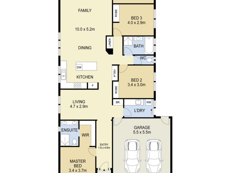 1 Synergy Court, Taylors Hill VIC 3037 Floorplan
