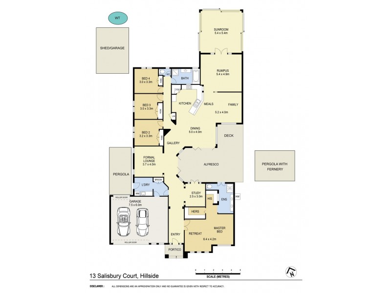 13 Salisbury Court, Hillside VIC 3037 Floorplan