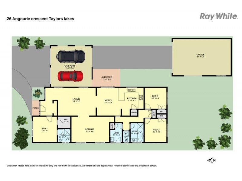 26 Angourie Crescent, Taylors Lakes VIC 3038 Floorplan
