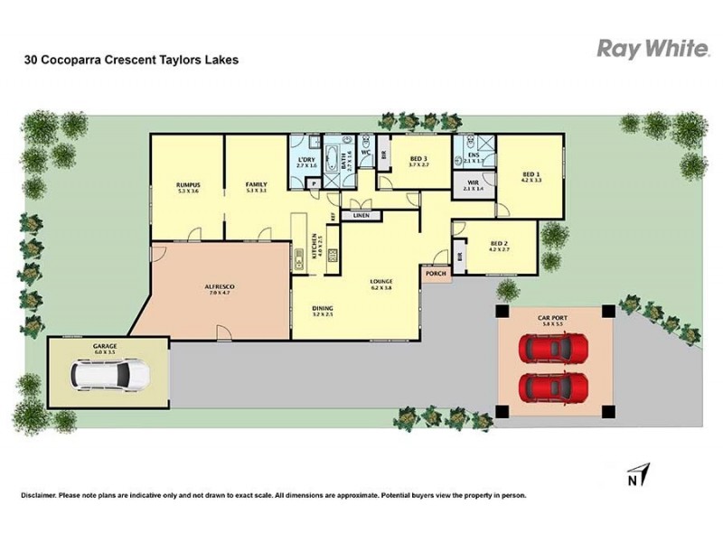 30 Cocoparra Crescent, Taylors Lakes VIC 3038 Floorplan