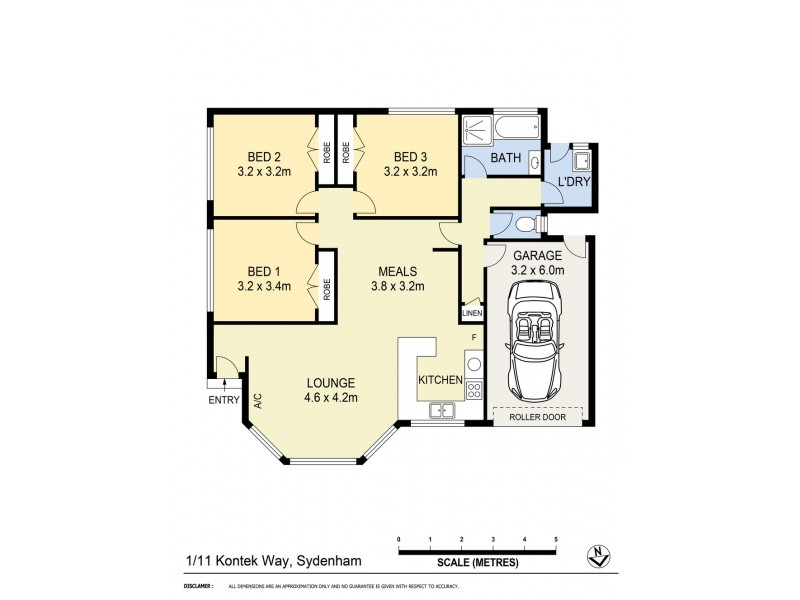 1/11 Kontek Way, Sydenham VIC 3037 Floorplan