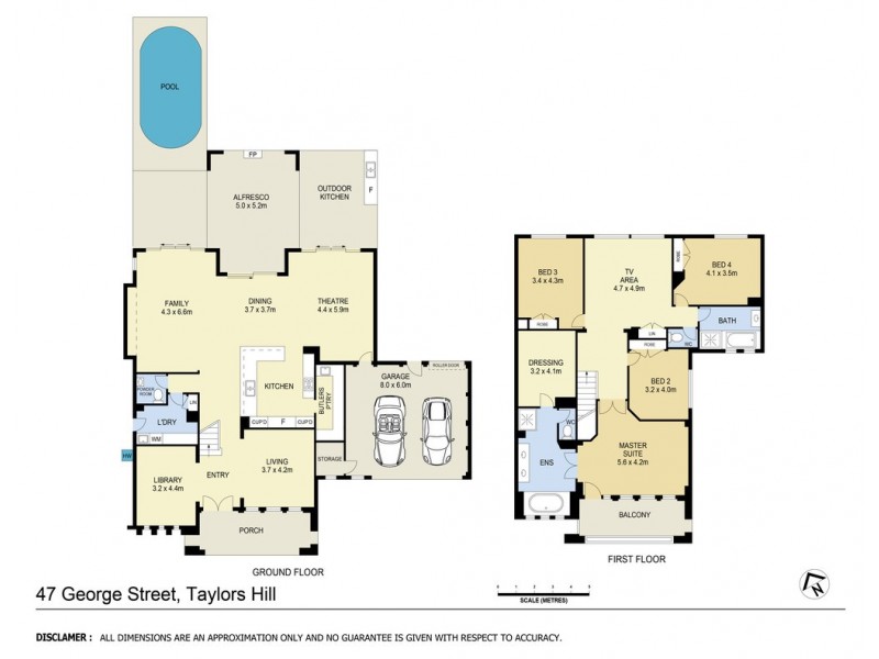 47 George Street, Taylors Hill VIC 3037 Floorplan