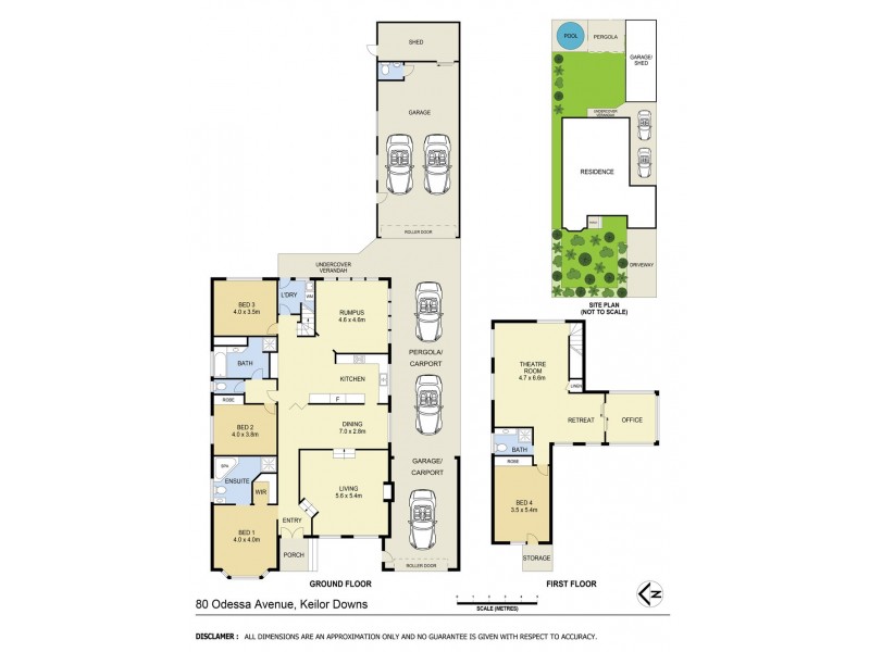 80 Odessa Avenue, Keilor Downs VIC 3038 Floorplan