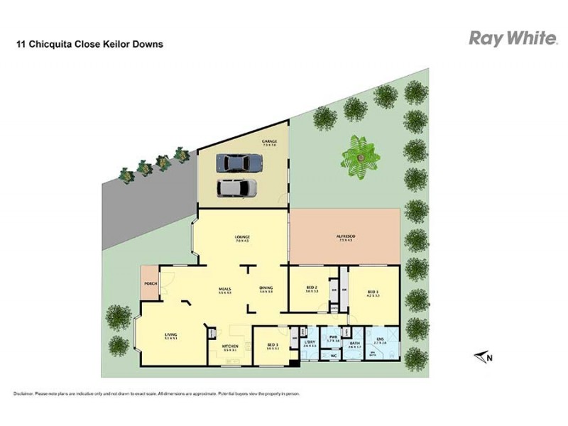 11 Chicquita Close, Keilor Downs VIC 3038 Floorplan