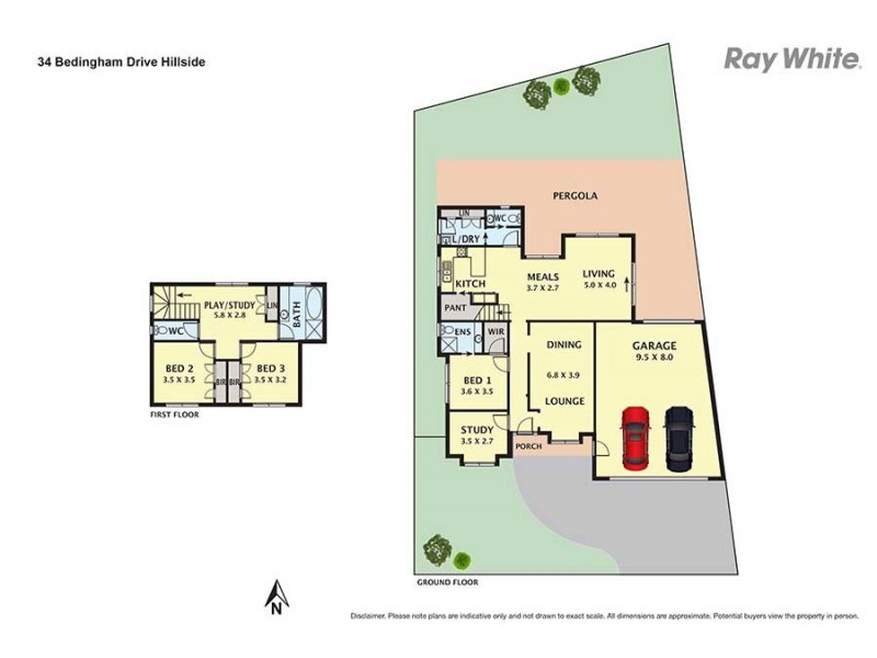 34 Bedingham Drive, Hillside VIC 3037 Floorplan