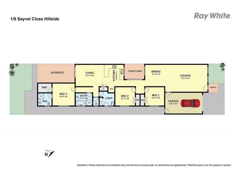 1/8 Sayvel Close, Hillside VIC 3037 Floorplan