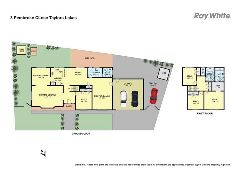3 Pembroke Close, Taylors Lakes VIC 3038 Floorplan