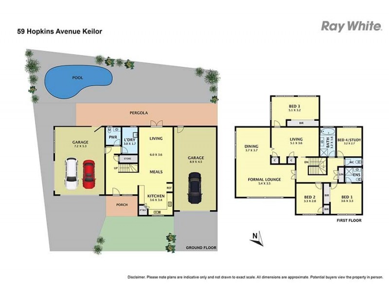 59 Hopkins Avenue, Keilor VIC 3036 Floorplan