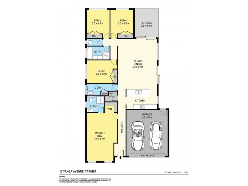 13 Yanga Avenue, Tarneit VIC 3029 Floorplan