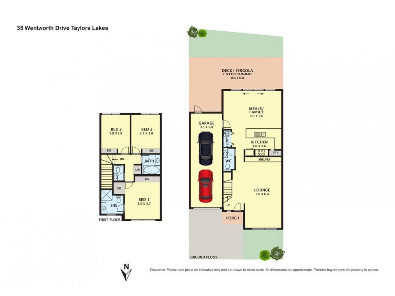 35 Wentworth Drive, Taylors Lakes VIC 3038 Floorplan
