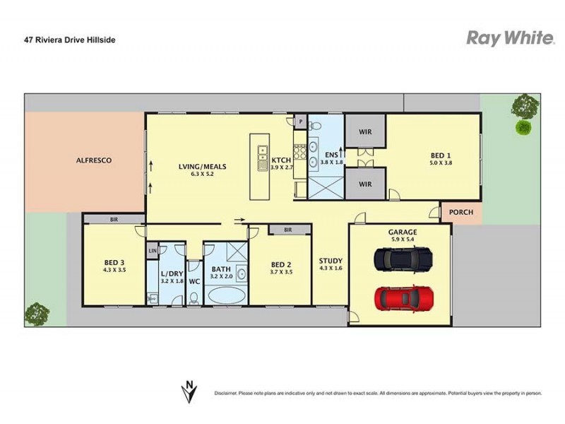 47 Riviera Drive, Hillside VIC 3037 Floorplan
