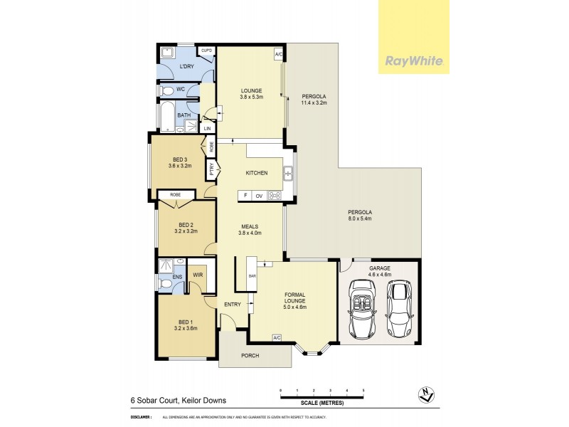 6 Sobar Court, Keilor Downs VIC 3038 Floorplan