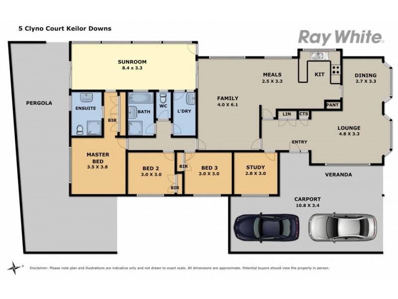 5 Clyno Court, Keilor Downs VIC 3038 Floorplan