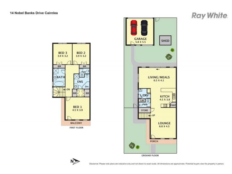 14 Nobel Banks Drive, Cairnlea VIC 3023 Floorplan