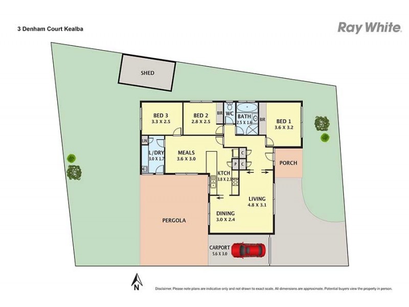 3 Denham Court, Kealba VIC 3021 Floorplan